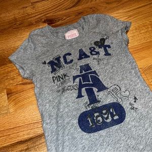 PINK Victoria’s Secret NC A&T T-shirt, size small